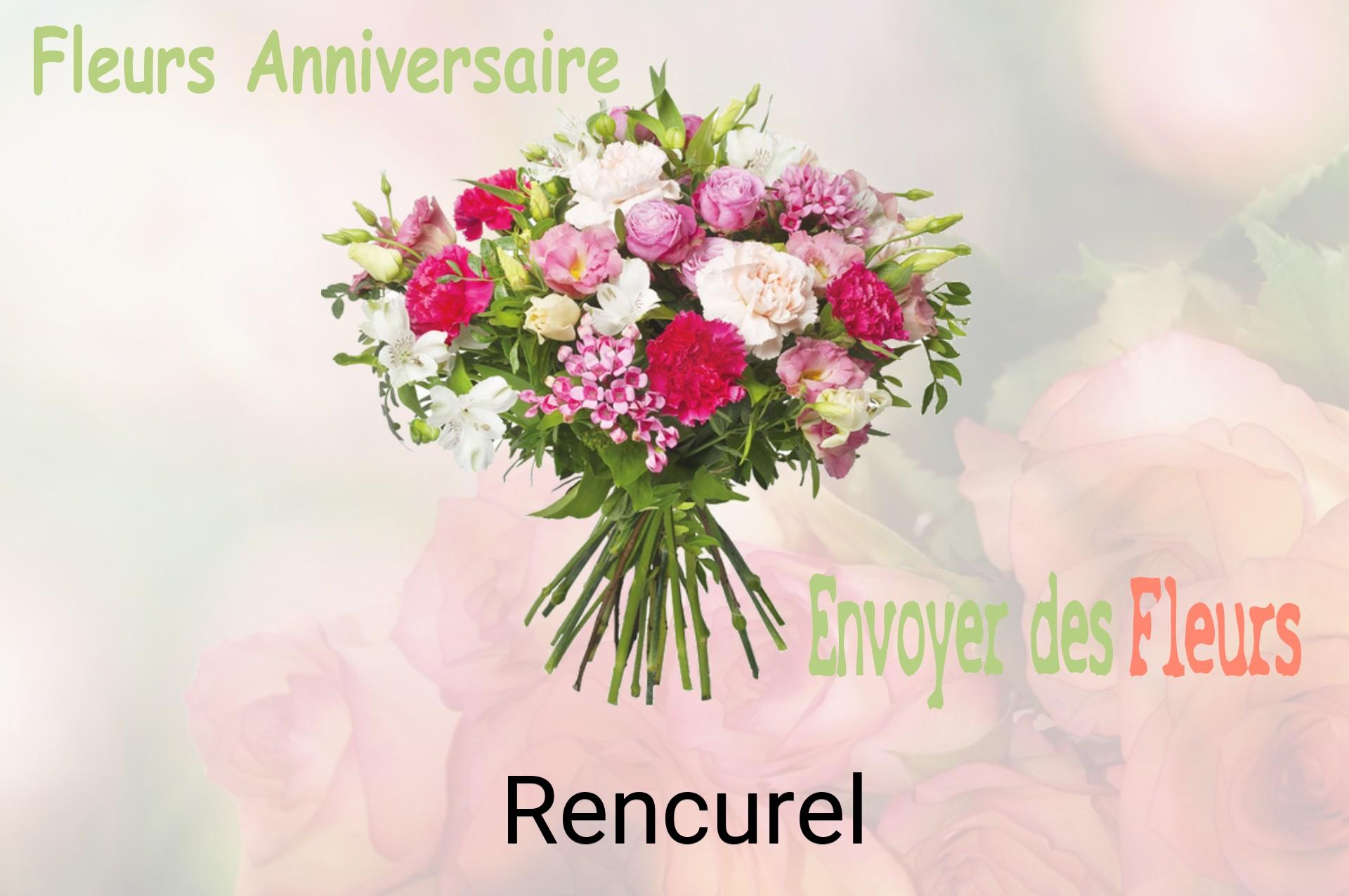 Bouquet de fleurs d’anniversaire livré à Rencurel